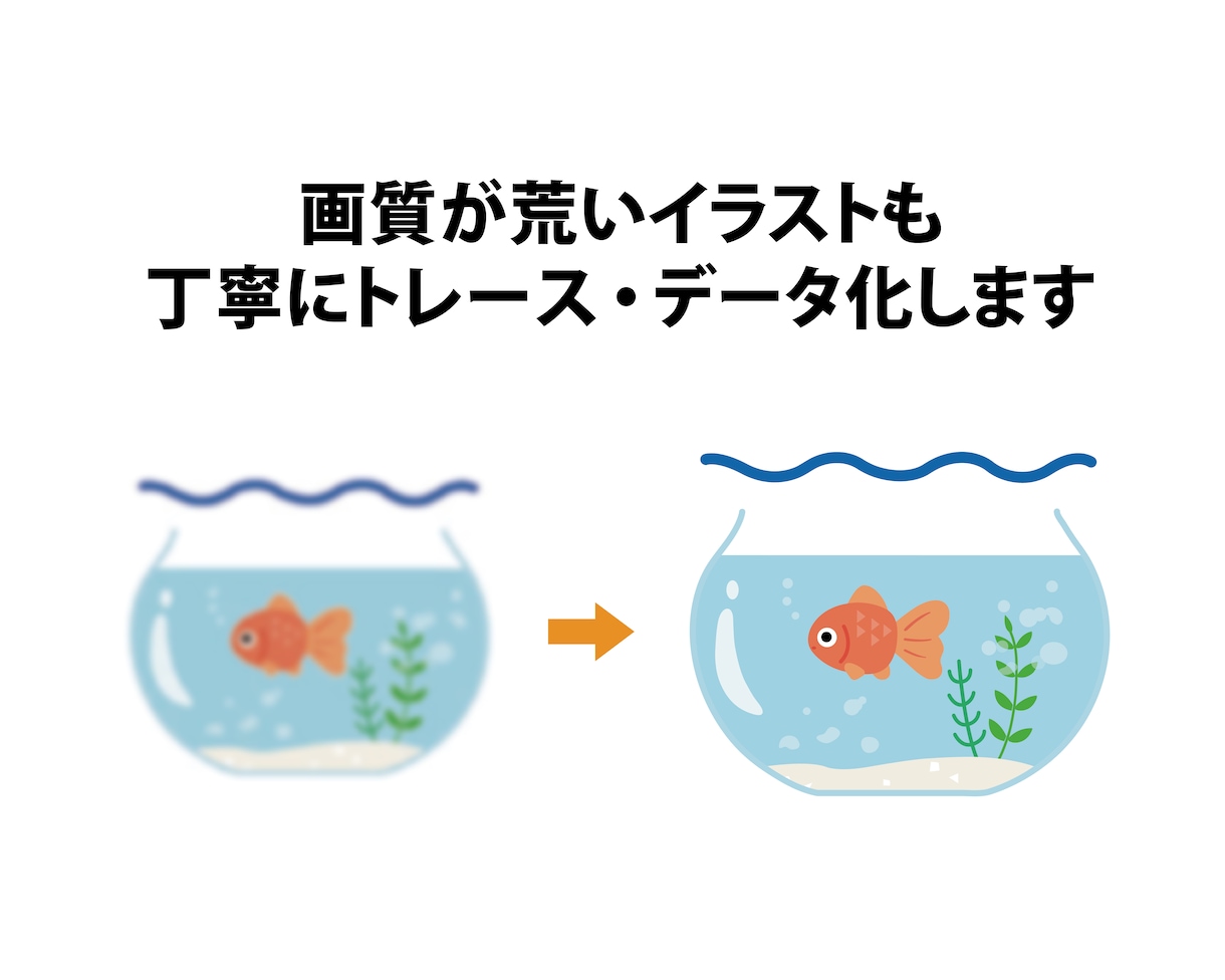 ロゴ・画像・手書きイラストをきれいにトレースします 3案でご提案・修正無制限でAIデータに変換いたします イメージ2
