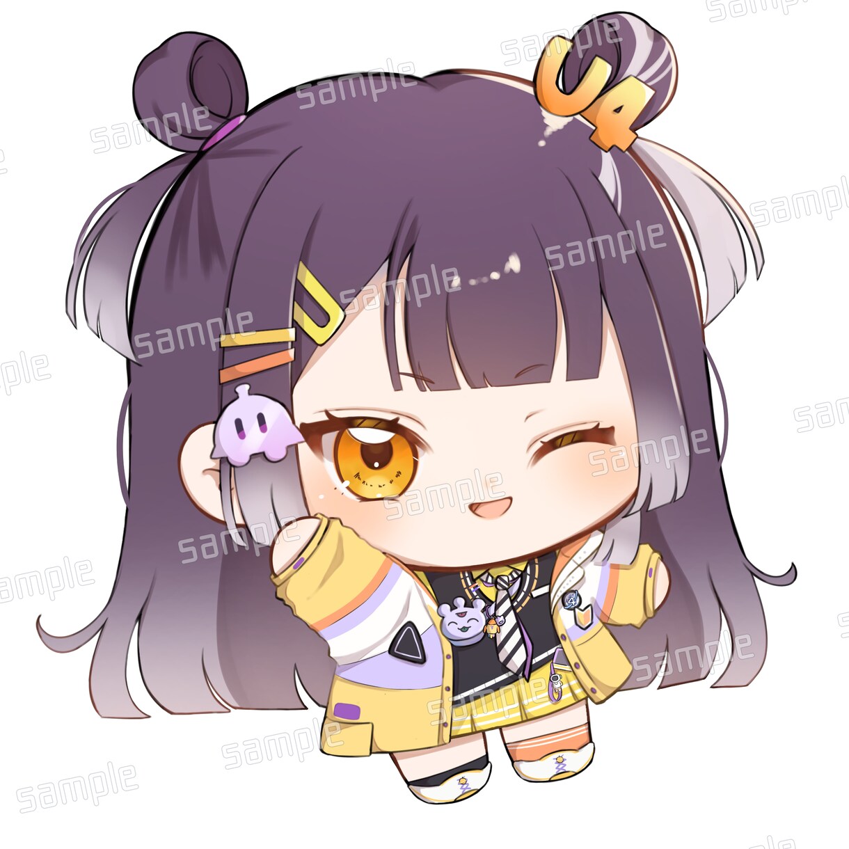 ちまっとしたミニキャラを描きます 鮮やかで可愛いミニキャラを描きます イメージ3