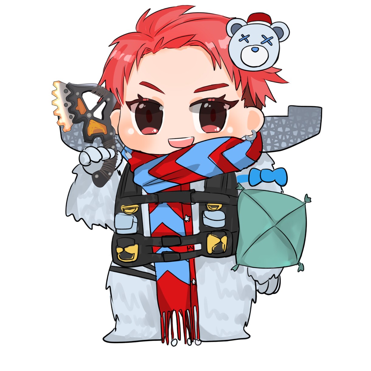 SNSで使えるミニキャラ描きます 可愛いイラストで柔軟に対応致します イメージ3