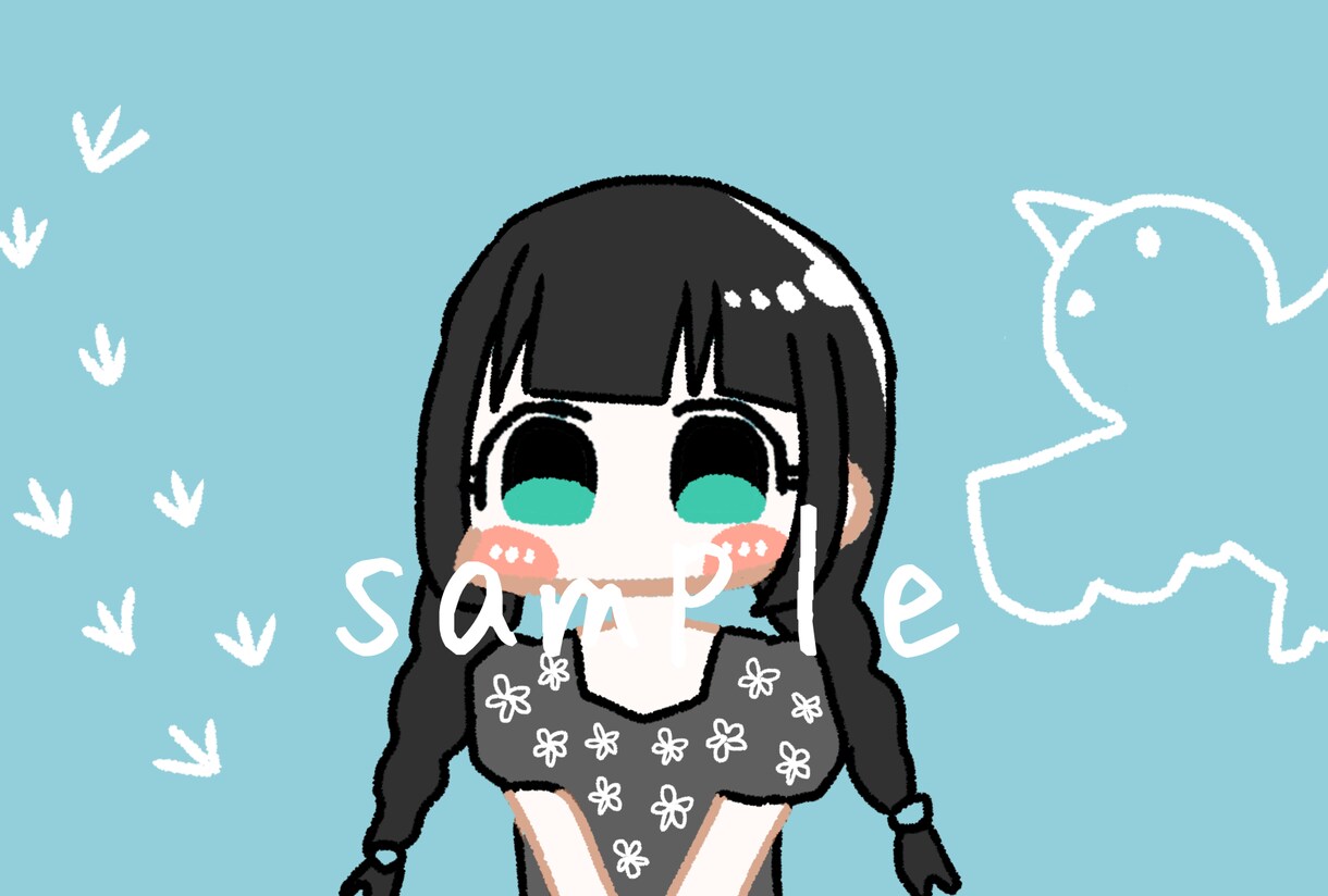 ゆるっと可愛い貴方の似顔絵描きます SNSなどのアイコンにどうぞ！ イメージ3