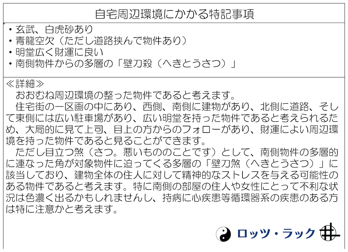 フライングスター風水（玄空飛星派）で自宅鑑定します セカンドオピニオン鑑定歓迎です イメージ2