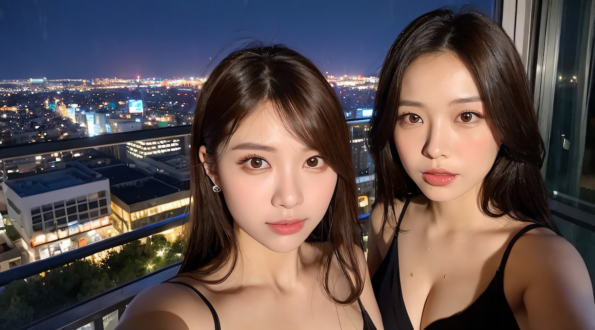 AIで誰もが認める美女を作ります 画像生成AIを使用し、美女を背景付きでご提供します。 イメージ1