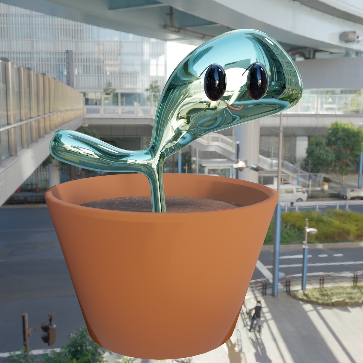 お客さまの2Dキャラクターやペットを3D化します SNSアイコンやyoutube画像、NFTにもおすすめです イメージ3
