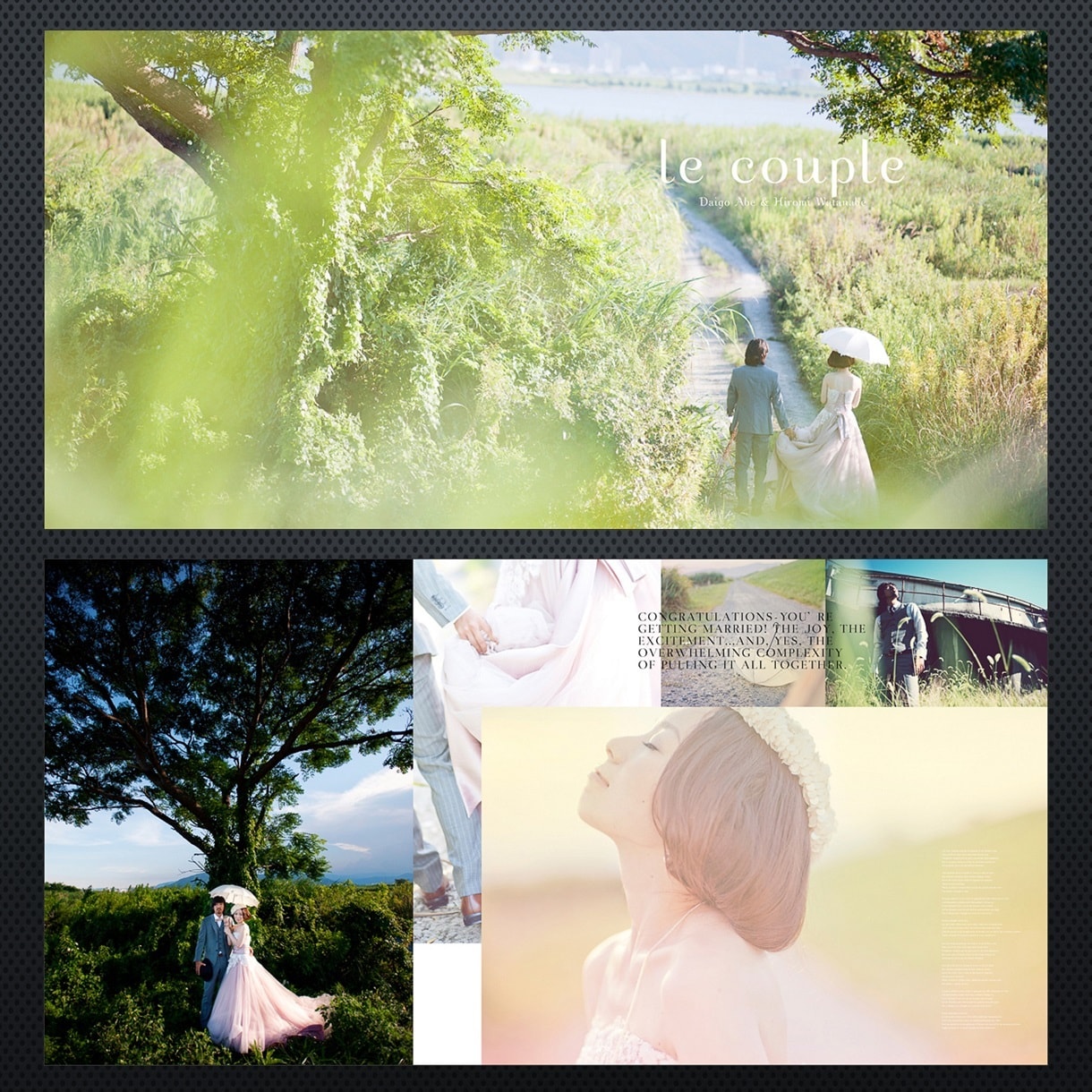 写真が８枚も入る表現自由な最新二面台紙を作ります 出産記念・七五三・成人式・結婚式にピッタリ！ イメージ6