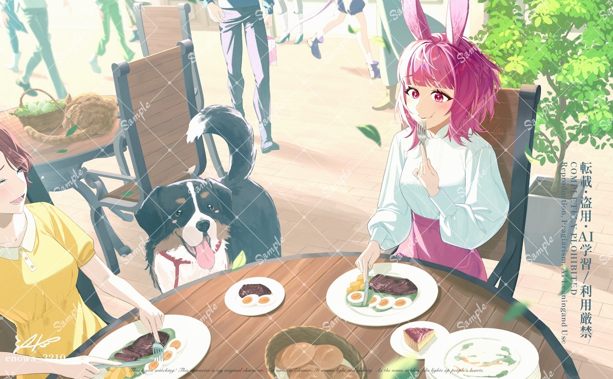 あなただけのイラスト制作します サムネイル、一枚絵、立ち絵、グッズ絵　承ります！ イメージ1