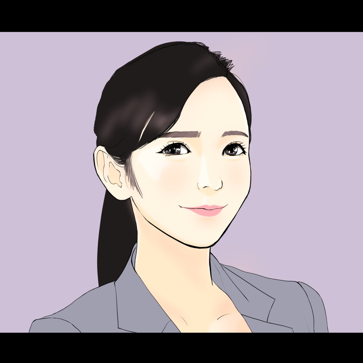 ビジネスの名刺やブログに！似顔絵アイコン作成します シンプルな作画で汎用性バツグンなので幅広くご活用頂けます♫ イメージ8