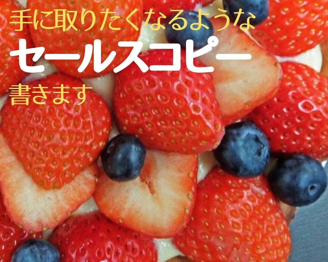 反応の取れるセールスコピーを３つ提案致します コピーにまで手の回らない個人・中小企業様のご商売をサポート！ イメージ1