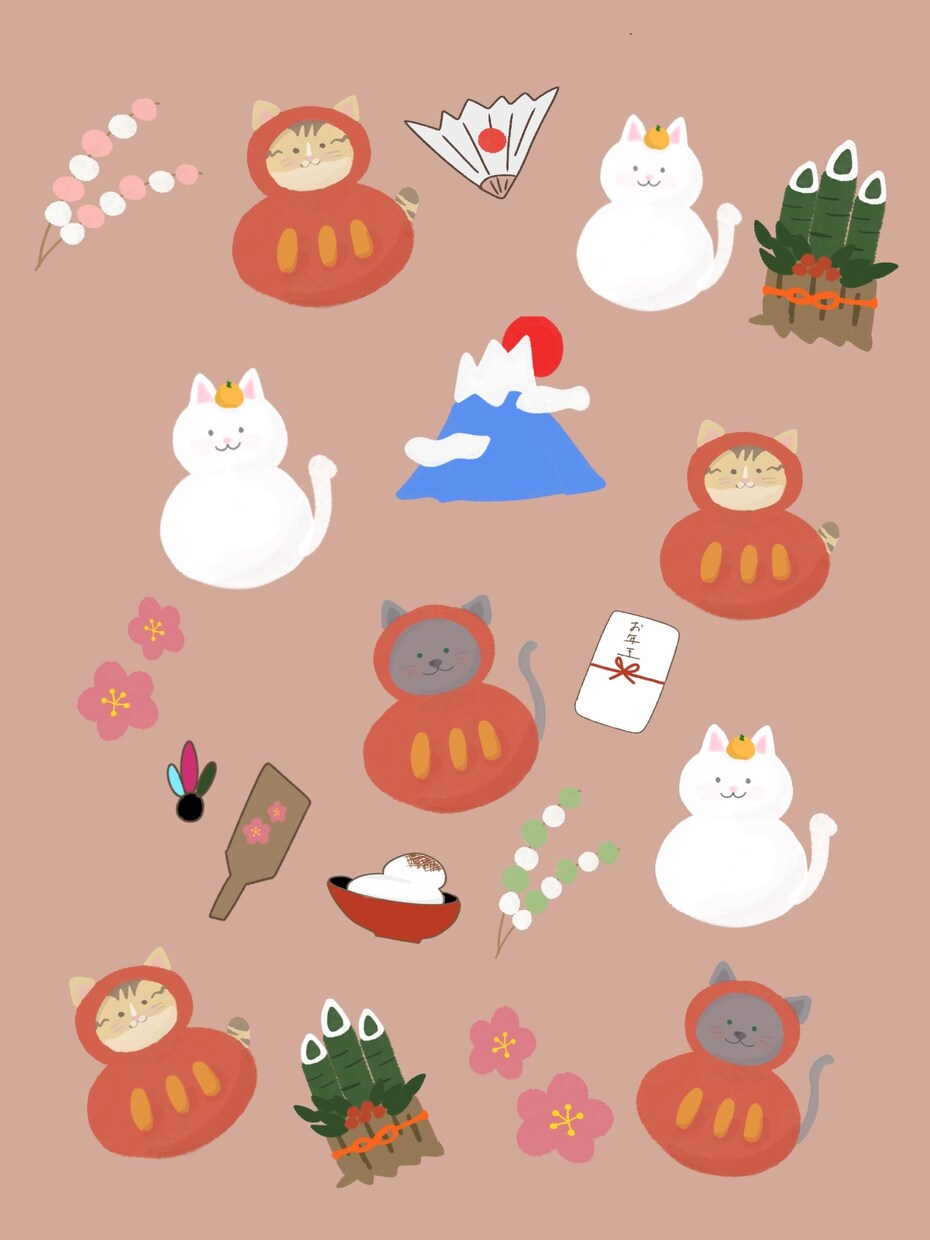 ペットのほんわか可愛いイラスト描きます うちのペットをかわいいタッチの絵でアイコンや壁紙に！ イメージ3