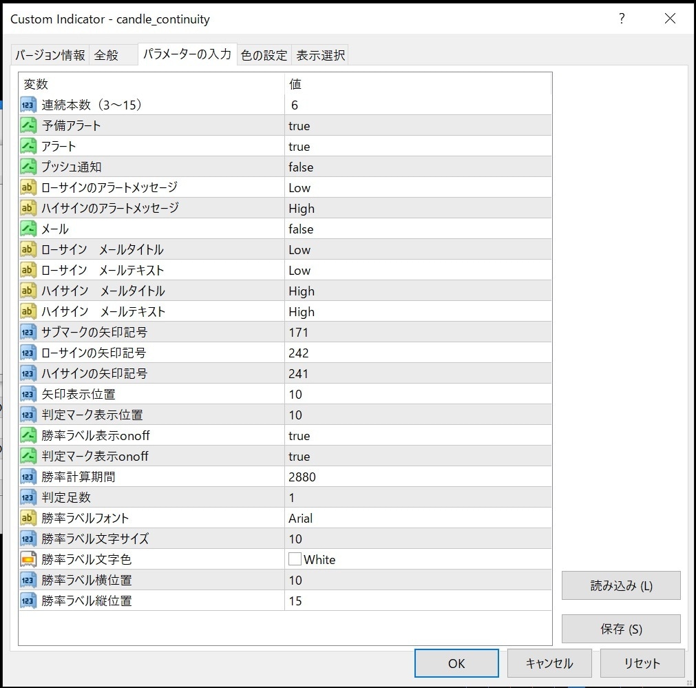 難解なロジック不要のシンプルサインインジ提供します 連続するローソク足の反転ポイントをお知らせ。バイナリー。 イメージ3