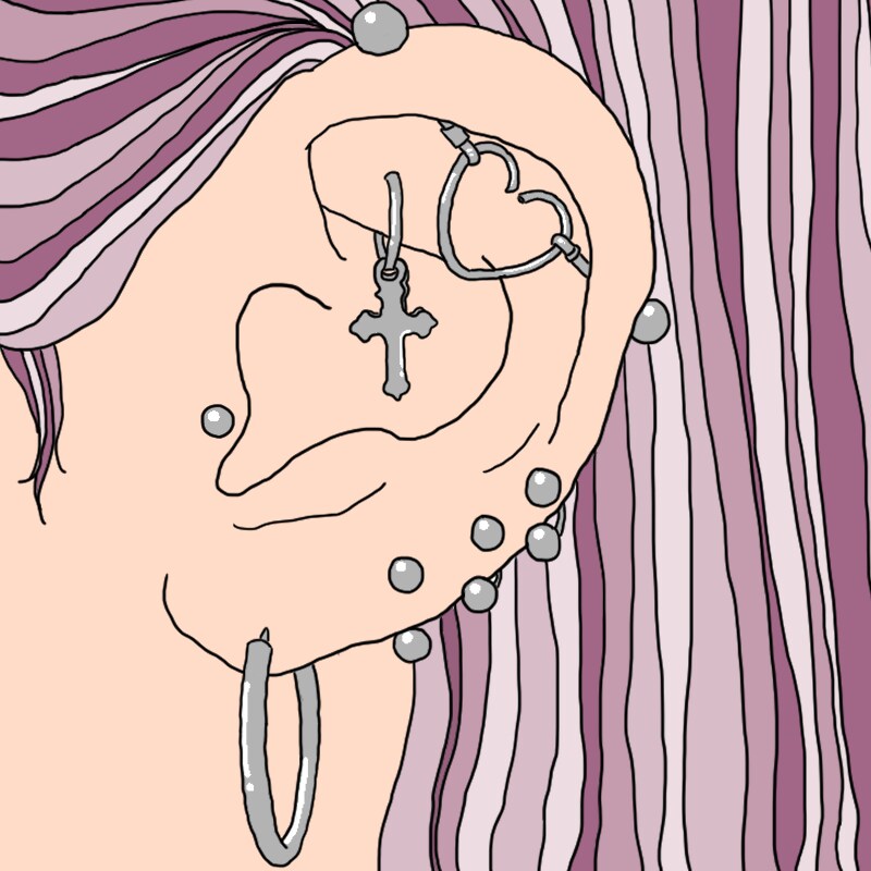 ちょっと海外テイスト♡おしゃれなイラスト描きます 出版物の表紙や挿絵、CDジャケットや音楽メディアと相性○ イメージ8