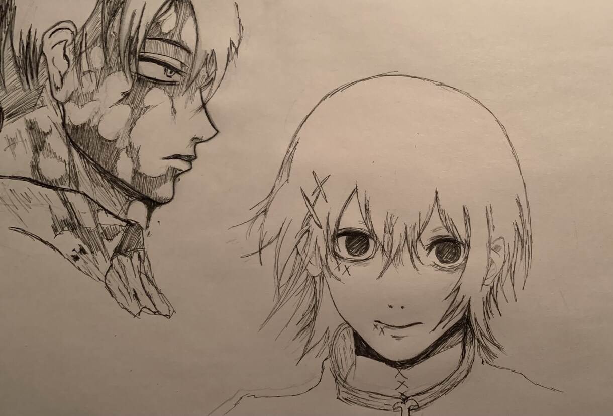 アイコンヘッダー用に使えるアナログ絵提供します アナログ絵とデジタル絵どちらも提供できるように、、 イメージ8