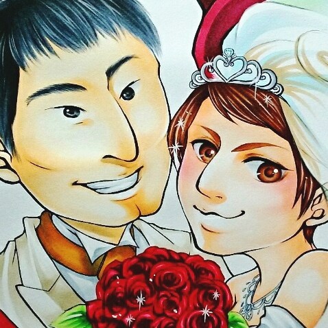 似顔絵で記念日・サプライズなどのお手伝いします 誰とも被らない、世界に一つだけのプレゼントがしたい方に！ イメージ2