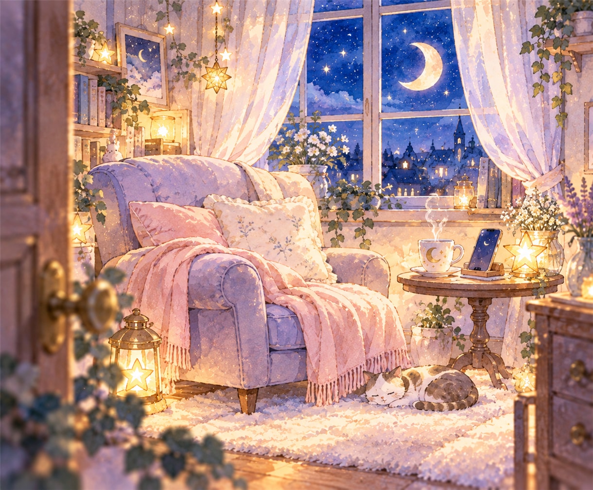 モヤモヤして眠れない夜に♡愚痴・不安・雑談ききます 寂しい夜も楽しく話したい夜も♡あなたのお話聞きます イメージ4