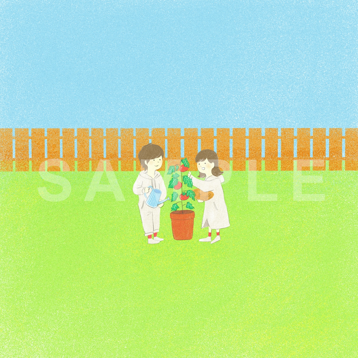 余白を使ったやわらかいタッチで制作します 絵本や北欧、カフェなどのテイストが好きな方におすすめです☆ イメージ7