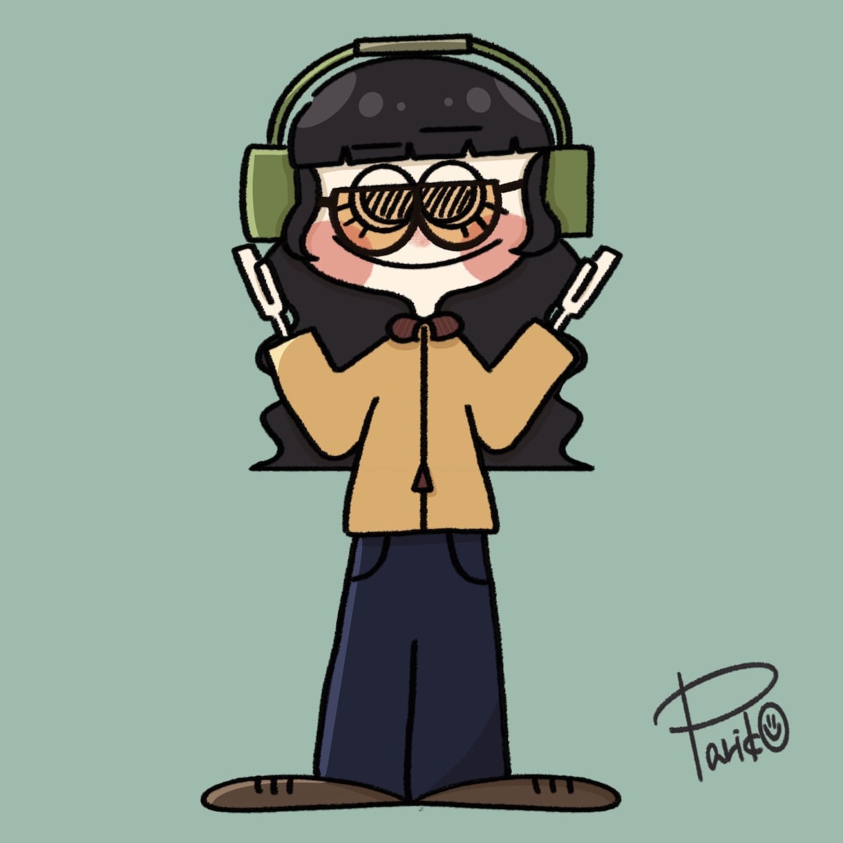 可愛い似顔絵イラストを制作します 可愛い似顔絵をSNSのアイコンやプレゼントに！！ イメージ2