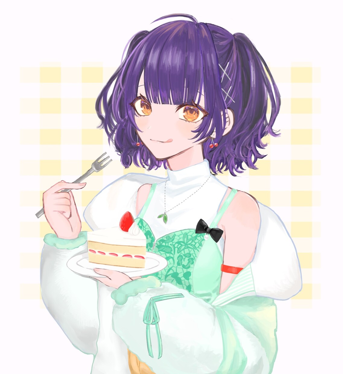 商用利用◎格安でかわいい女の子のイラスト制作します サムネ、歌ってみた、MV、アイコン、1枚絵描きます！ イメージ5