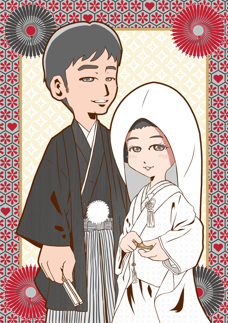 結婚式・記念日の思い出を温かなイラストにします 現実を超えて、思い出を“理想の形”に残すお手伝いをします イメージ3