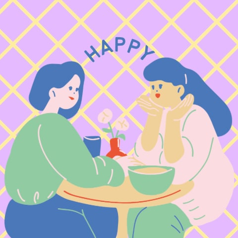 誰かと話ししたいな、そんなあなたのお話聞きます 否定せずにそっと寄り添います。あなたの心のスッキリをお手伝い イメージ1