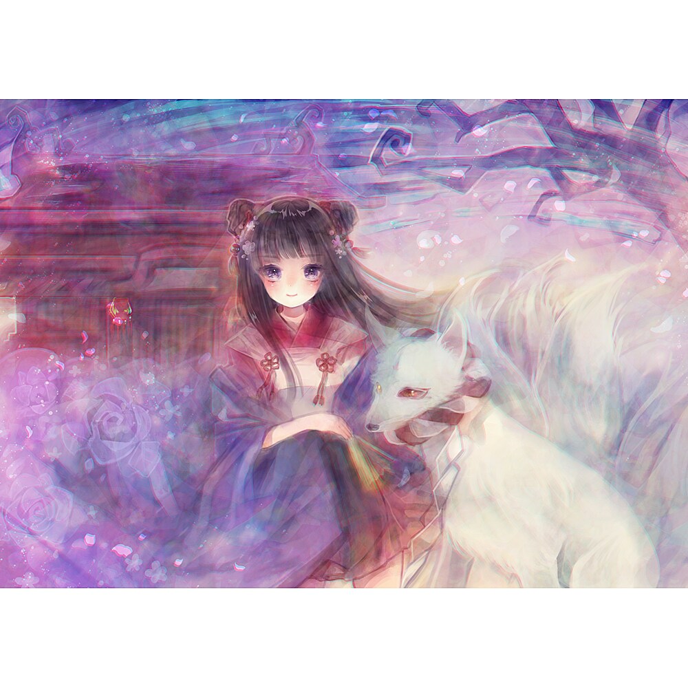 イラストオーダー承ります 透明感×幻想的なタッチで物語を表現します イメージ6