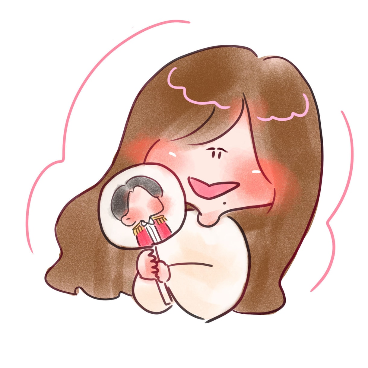 ゆるい似顔絵描きます マスコットにしたくなるようの似顔絵 イメージ1