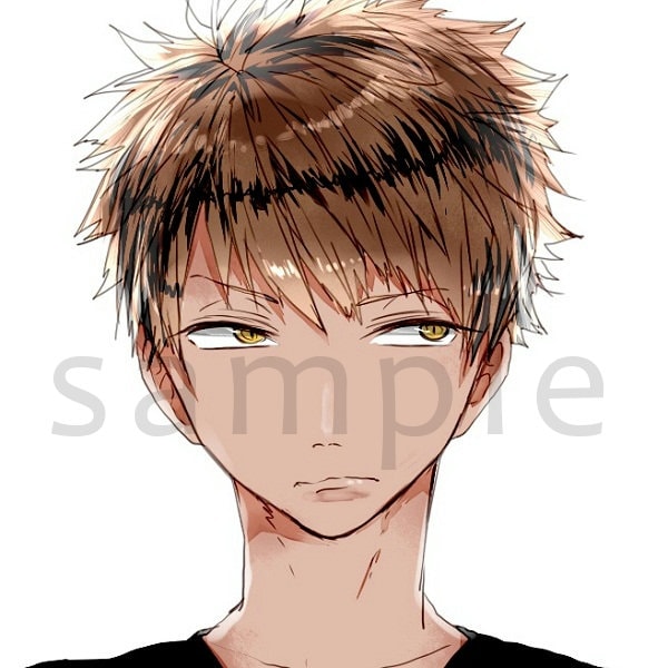 SNS用お描きします オリジナルアイコンを描いてほしい方へ イメージ1