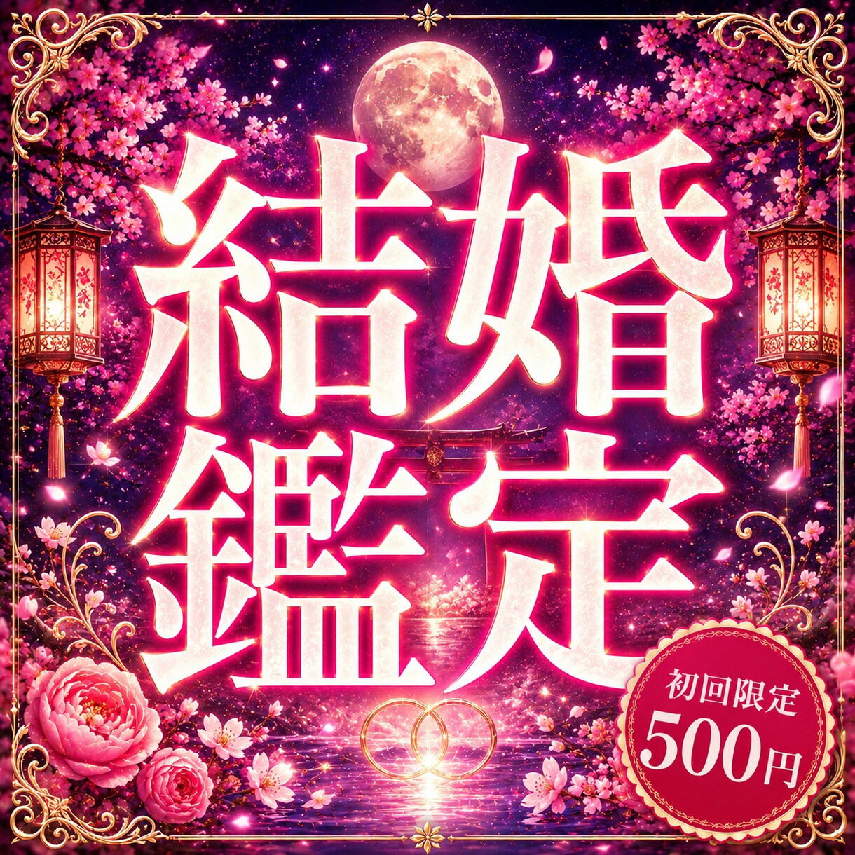 結婚占い｜結婚への流れを鑑定します 結婚運・相手の気持ち・今後を読み解きます イメージ1