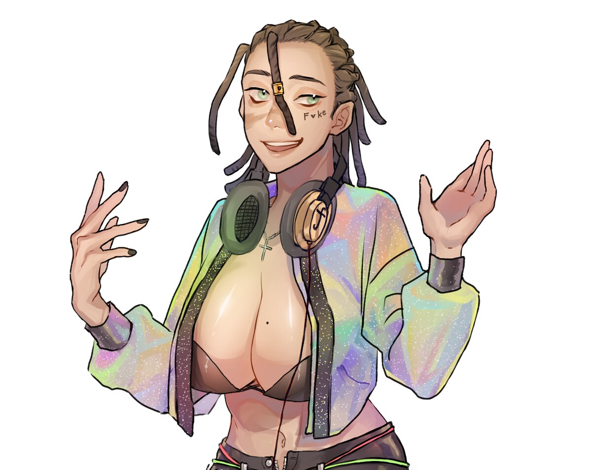 TRPG用立ち絵お描きします むちっと感、もちっと感、素材感。どんな感じの絵も描きます！ イメージ3