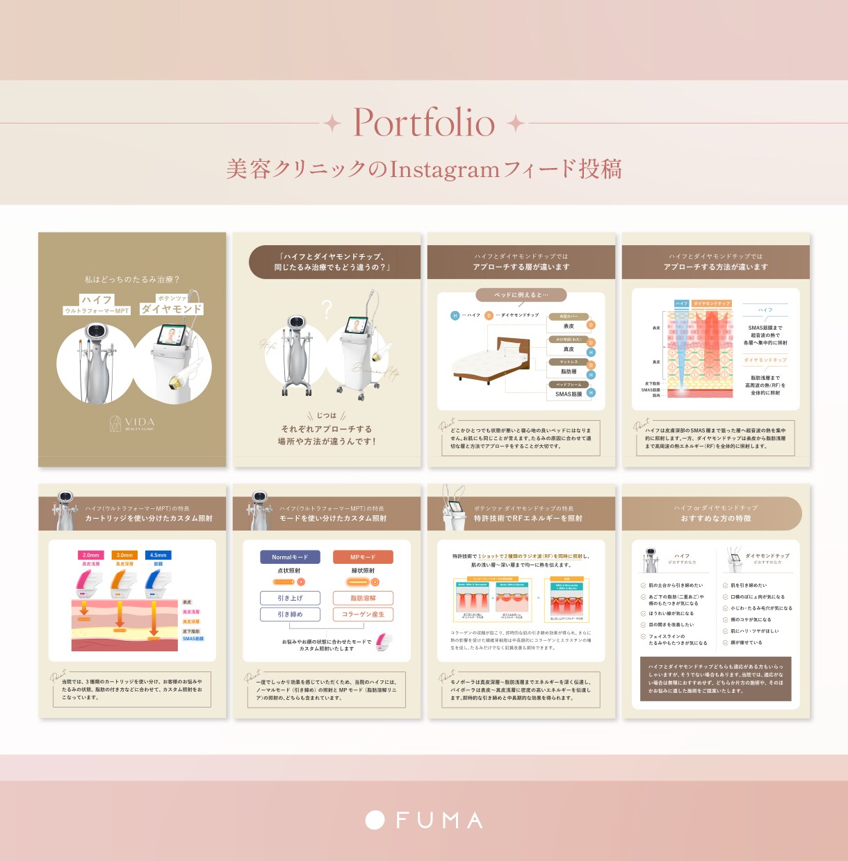 女性に届く＊Instagram画像を制作いたします デザイナー歴12年、美容業界7年の現役デザイナーが制作します イメージ7