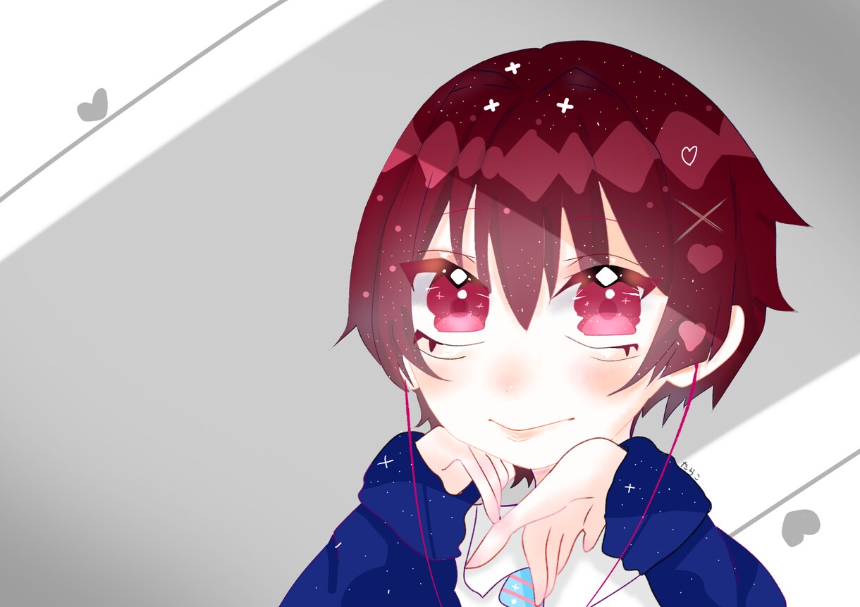 ディフォルメからアニメ風絵柄まで何でも描きます 自分だけのアイコン、壁紙が欲しい方へ イメージ2