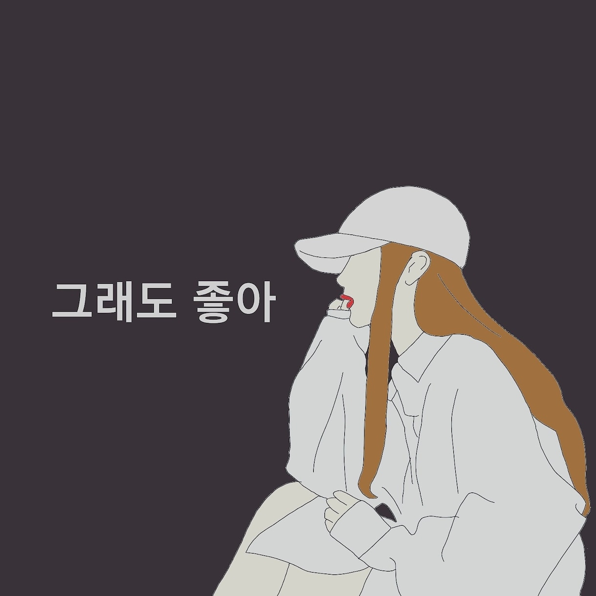 韓国語ポエム入りの似顔絵描きます 韓国風Web漫画っぽいイラストにポエムかきます。 イメージ3