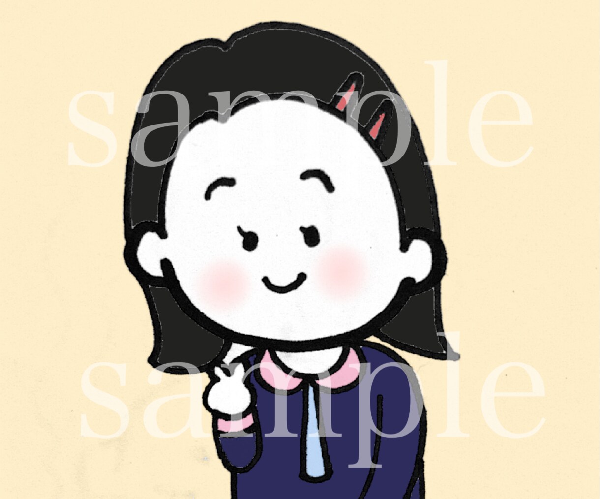 ゆるかわアイコン描きます 親しみやすいイラストで応援させて下さい。カラー変更は無制限 イメージ4