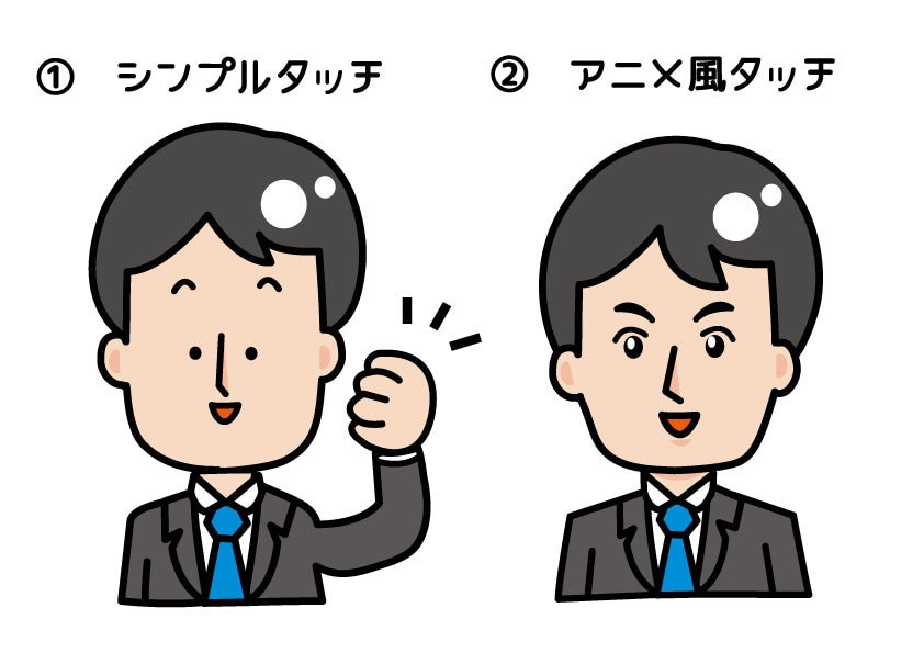 自分だけの魅力を生かした似顔絵イラスト描きます 親しみ度アップの似顔絵で、あなたのSNSを魅力的に✨ イメージ5