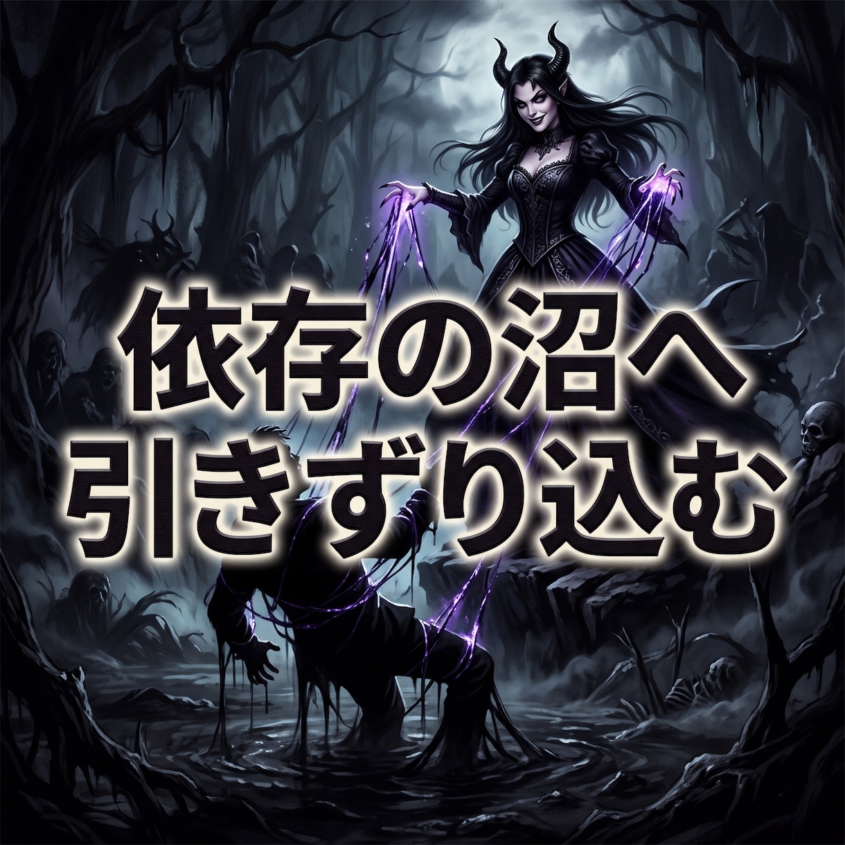 邪魔な恋敵を排除し彼の心と本命の座を強制強奪します ドス黒い情念で恋敵を蹴落とし、絶対的な本命の座を奪え イメージ3