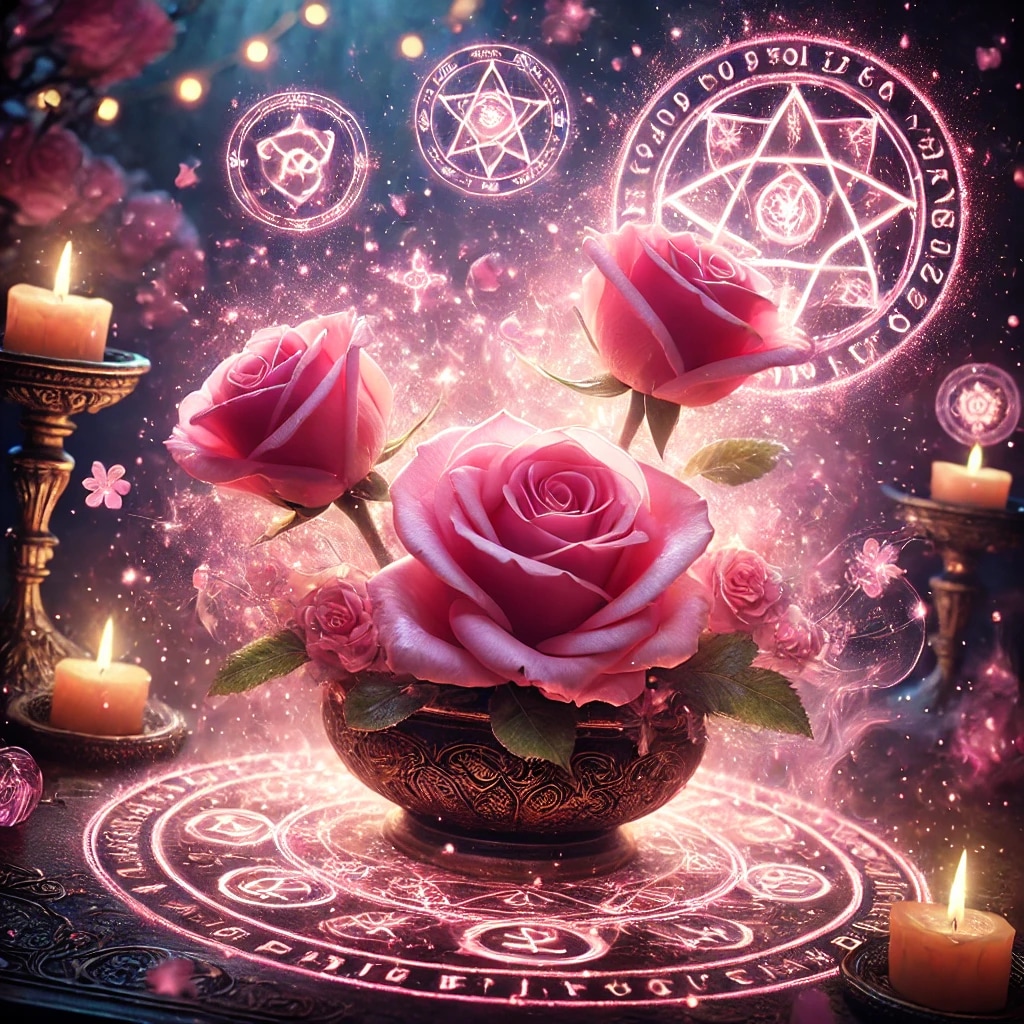 薔薇の魔術であなたを愛され体質にします 愛の波動に包まれると、自然と愛されてしまうようになります イメージ1
