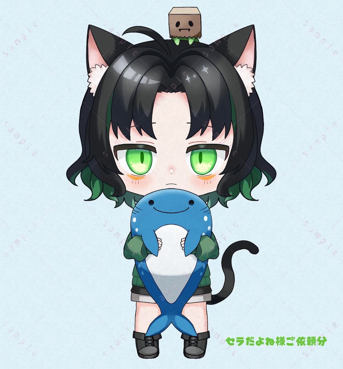 デフォルメLIVE2Dモデルを作成いたします イラスト～モデリング一括制作です イメージ5