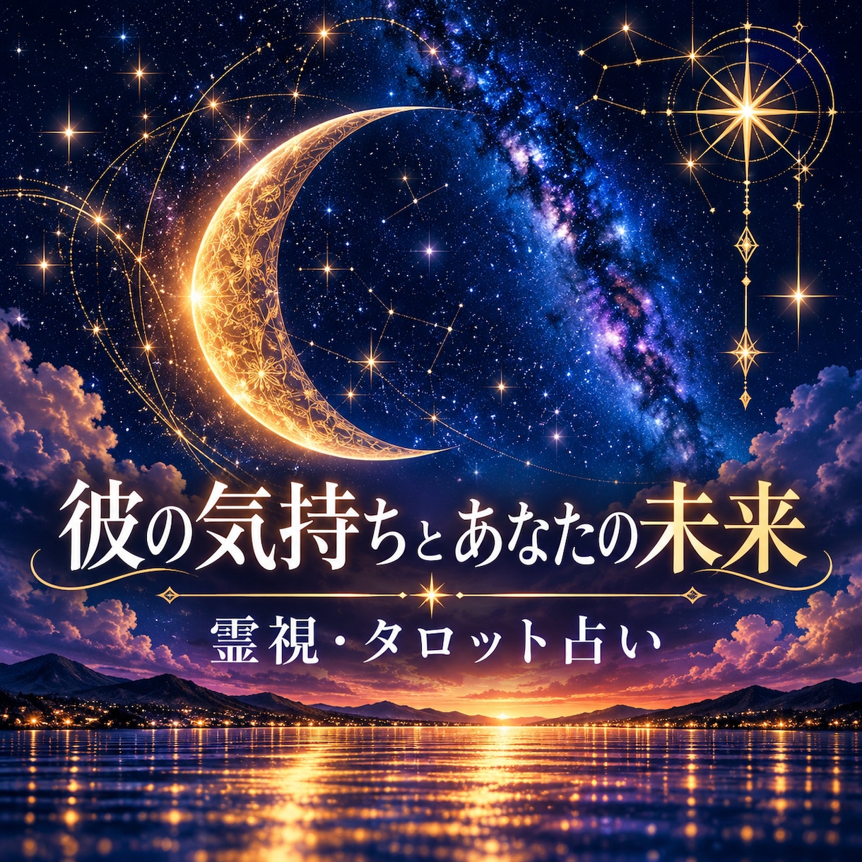 霊視×タロットで彼の気持ちと恋の未来を鑑定します 頑張ってきたあなたへ、もう一人で悩まなくても大丈夫 イメージ1