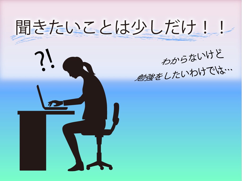 PC関連のご相談を承ります 「ビデオチャットで直接聞きたい」という方へ イメージ1