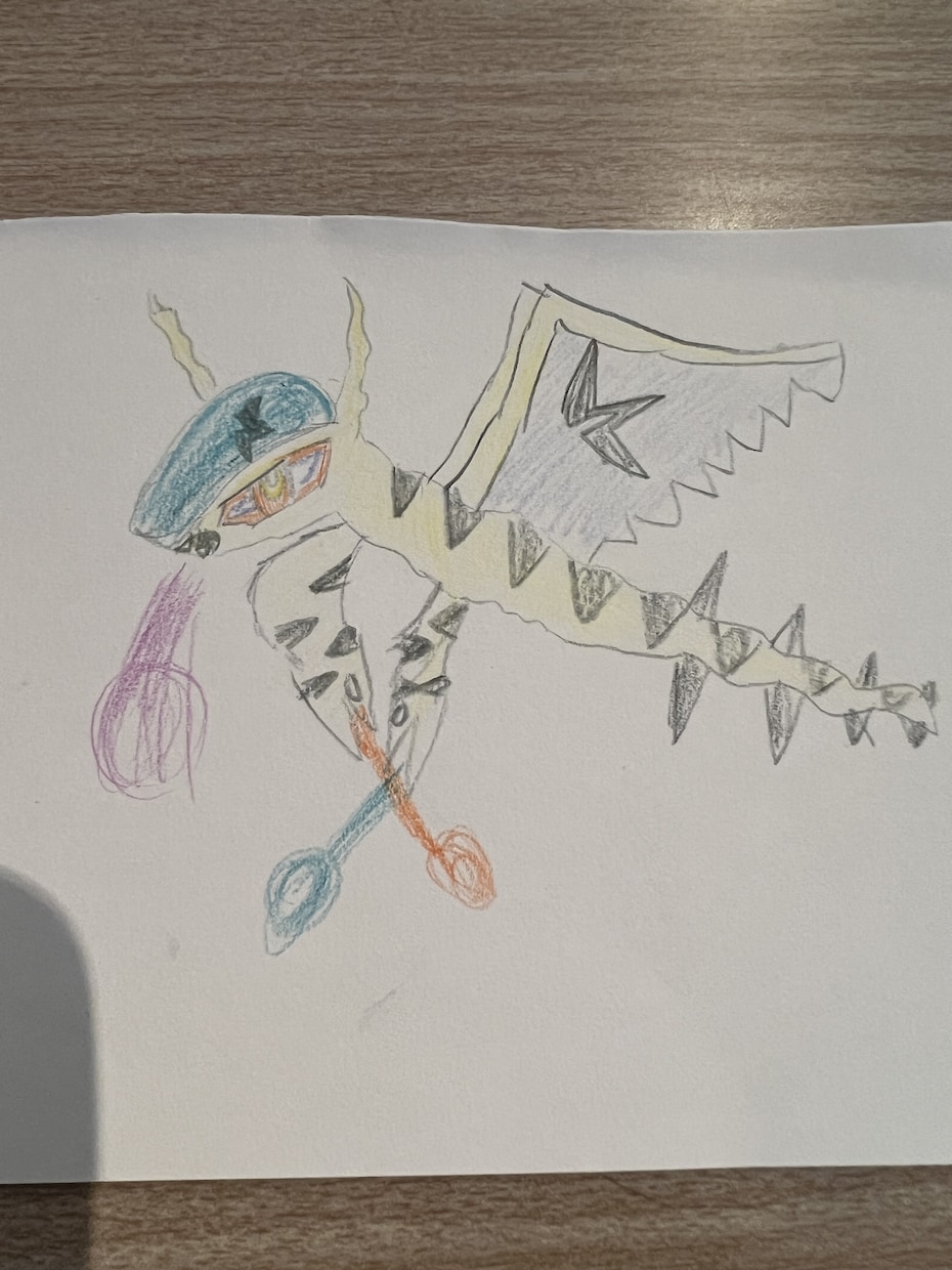 子供のお絵かきをAIでアレンジレッスンします お子様のお絵かきがAI活用でデジタルアートに変身！ イメージ5