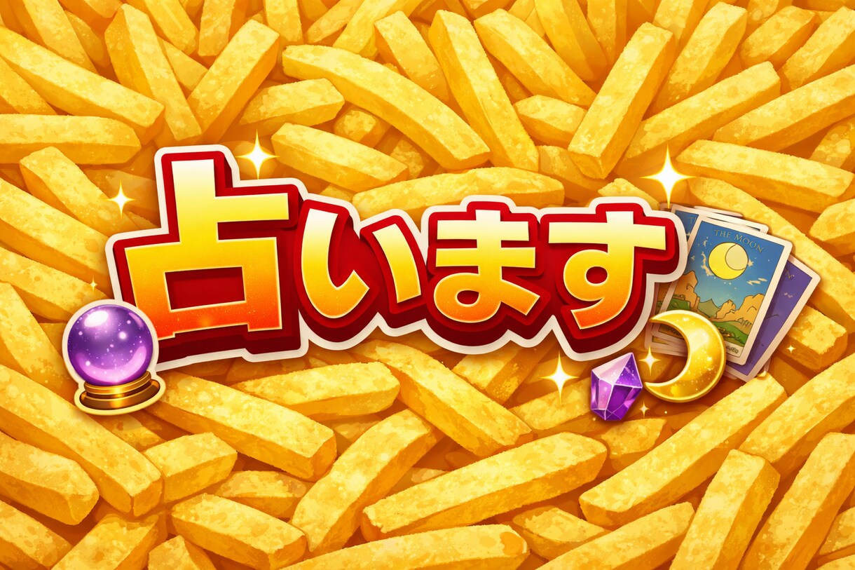マックのポテトで占います アツアツのポテトが食べたいぜ！ イメージ2