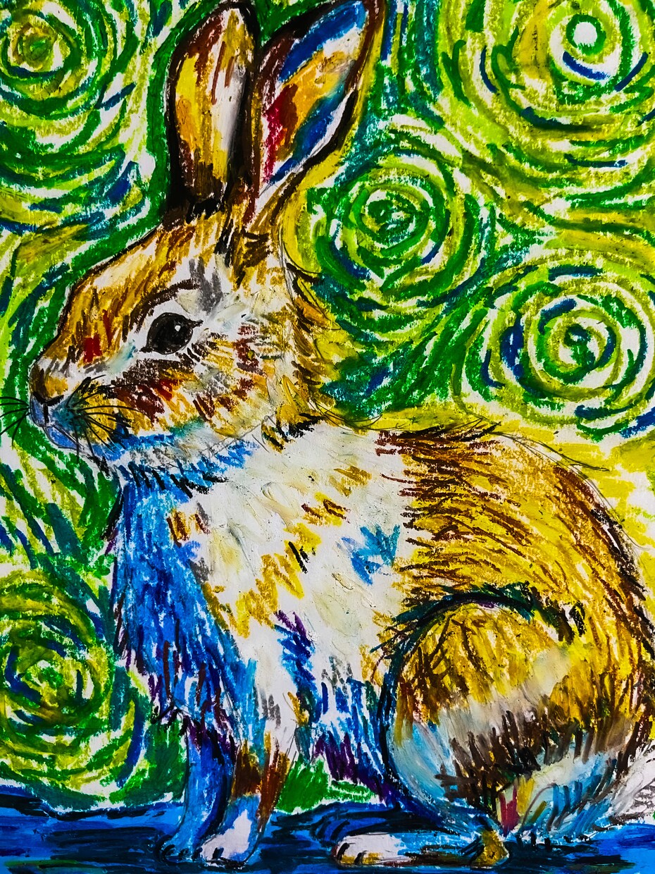 クレヨンで心に残る絵を描きます 世界にひとつだけの動物をクレヨンで残します イメージ3