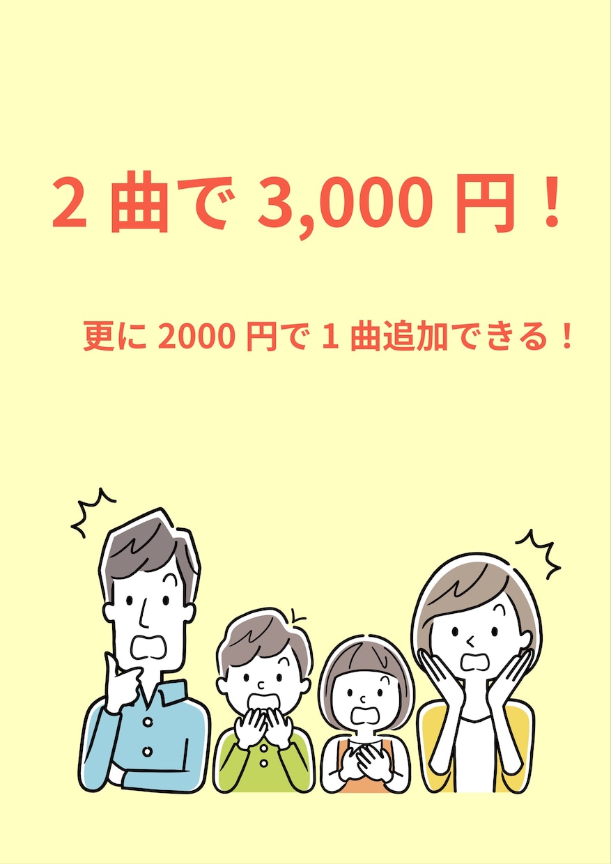 歌ってみたのミックス/マスタリングをさせて頂きます 2曲で3000円　格安！！　マスタリングまで全部お任せ！！ イメージ2