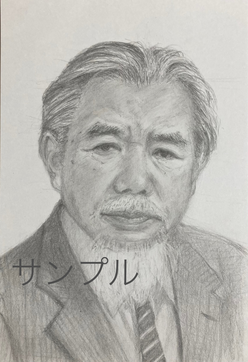 お写真からやさしい雰囲気のリアルな肖像画を描きます （鉛筆・色鉛筆）　プレゼント　アイコン　記念に イメージ5