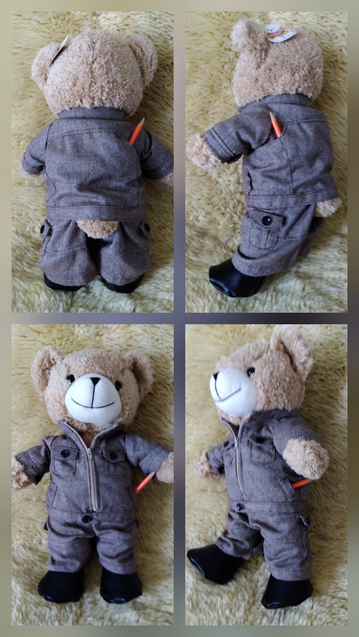御希望ドールの制服オーダー作成致します 御希望ぬいぐるみに御希望制服の作成オーダー作成致します。 イメージ2