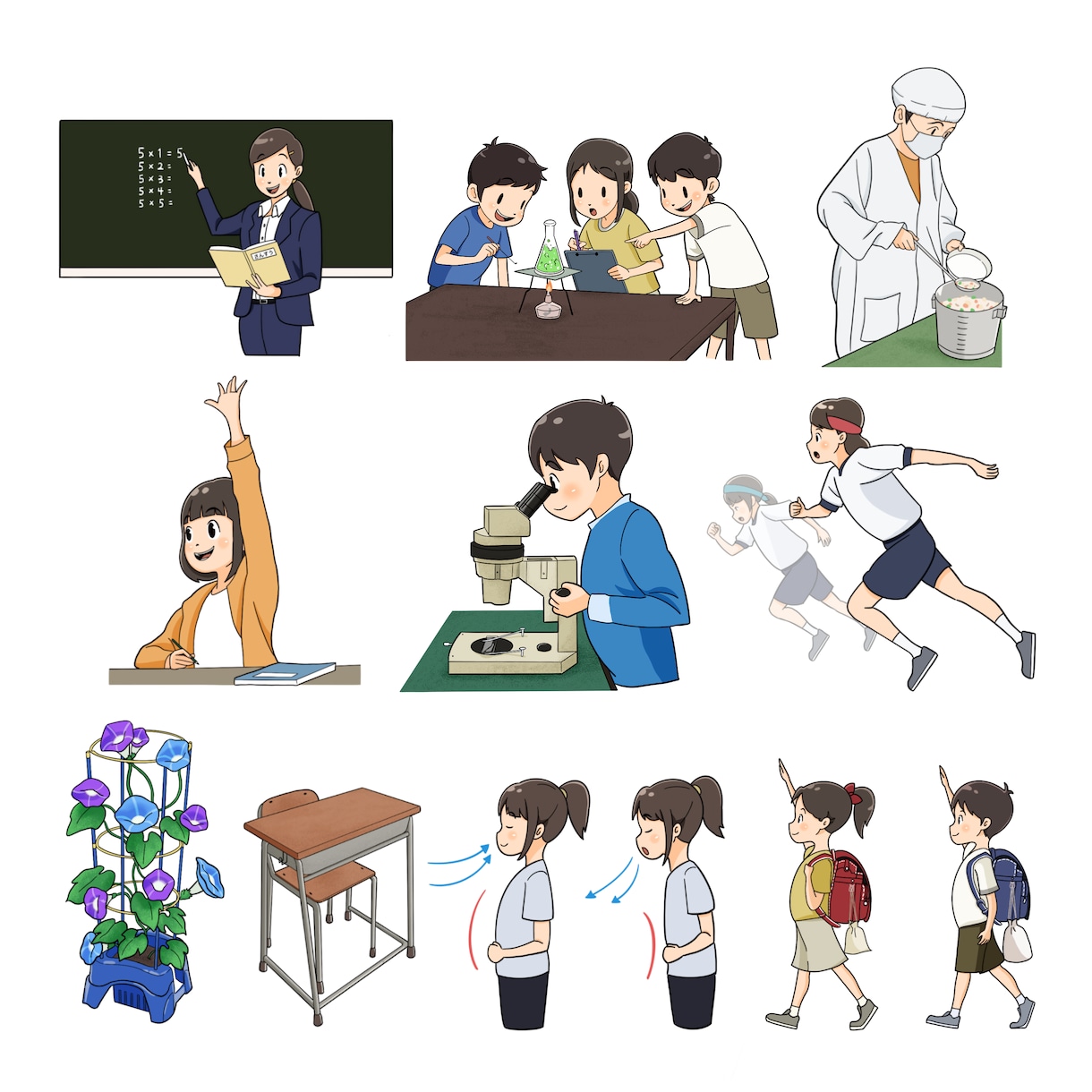 教材に最適！「ひと目で伝わる」イラスト描きます 教材の挿絵・児童書などにお使いいただけます イメージ2