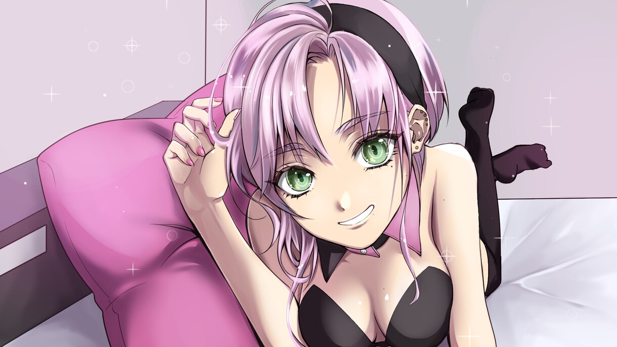 Twitterなどのアイコン描きます 色鮮やか･アニメ塗り･メイク好きなイラストで~* イメージ2