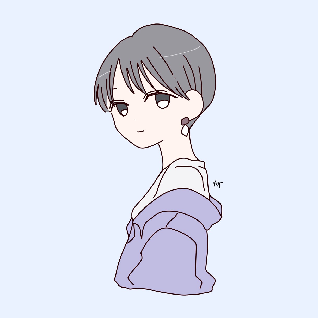 かわいいイラスト/似顔絵を描きます 愛くるしい表情の人物画が得意です イメージ4