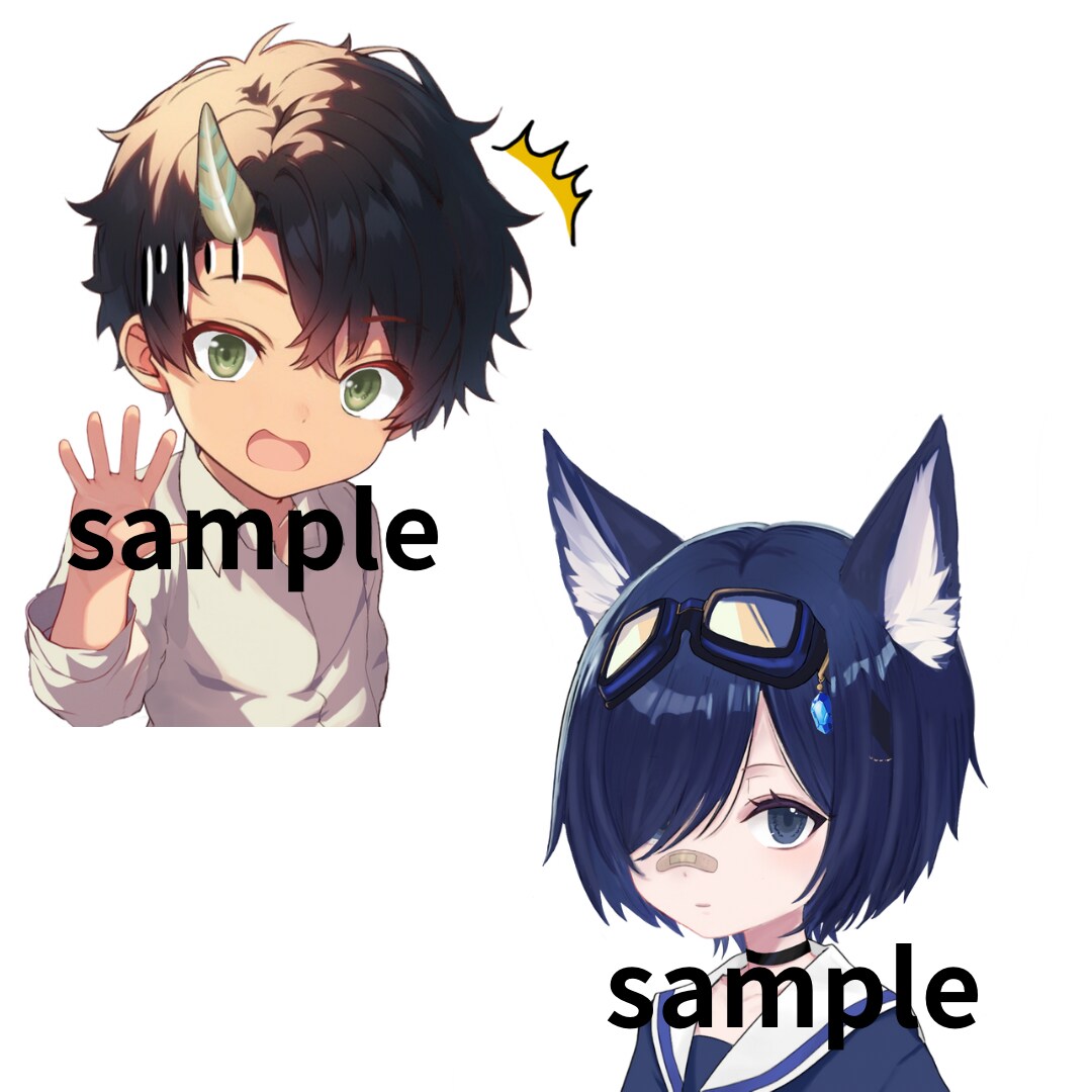 お仕事、twitter、副業用のミニキャラ作ります かわいく、親しまれやすいアイコンにしませんか？ イメージ10