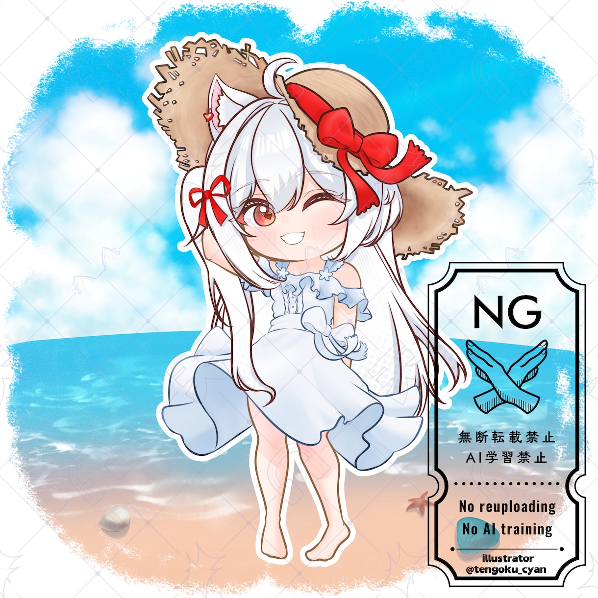 商用利用可！【麦わらワンピース】ミニキャラ描きます ライバー活動をお手伝い！配信/パネル開け/アイコン/グッズ イメージ3
