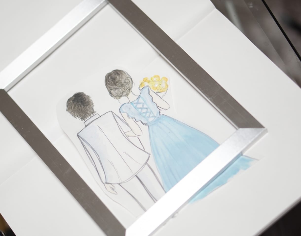 ウェルカムボードつくります プチプラで可愛いイラストのウェルカムボード作ります☺︎ イメージ2