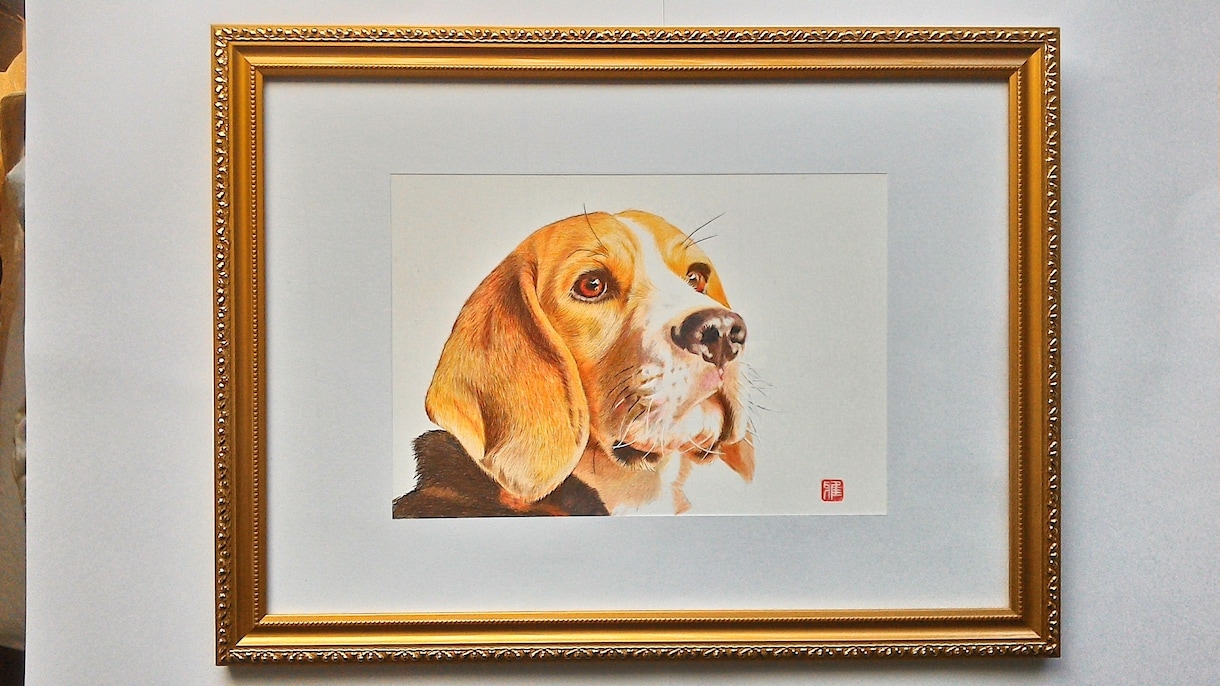 写真をもとにペットの似顔絵描きます 犬、猫、小鳥、人物など、そのほか何でも描きます。 イメージ3